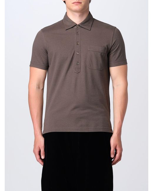 Tom Ford Gray Polo Shirt for men