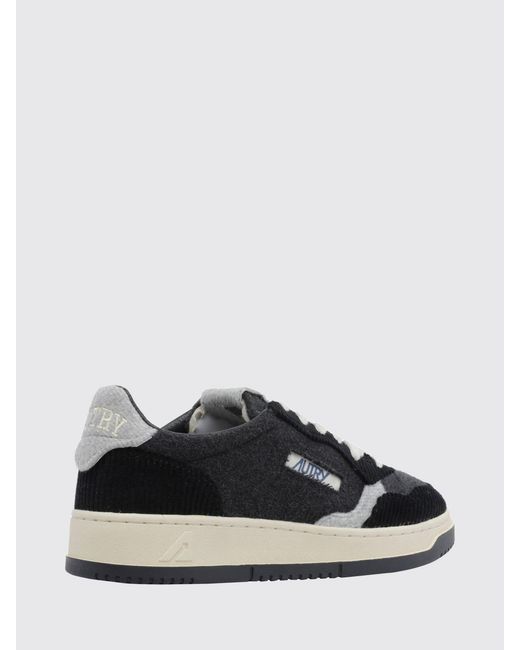 Autry Black Medalist Low Trainers for men