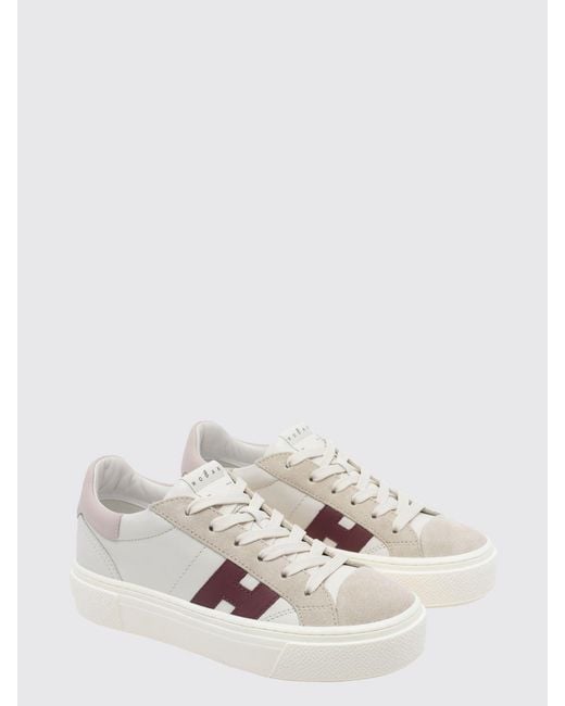 Hogan Natural Crosswind Platform Sneakers