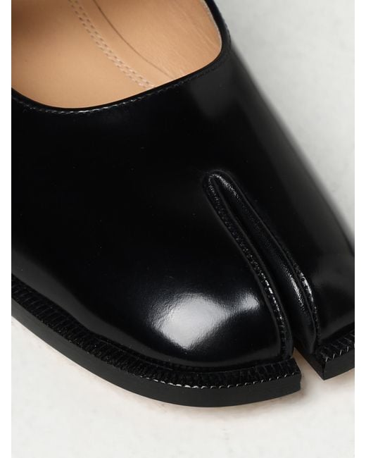 Maison Margiela Black Flat Shoes