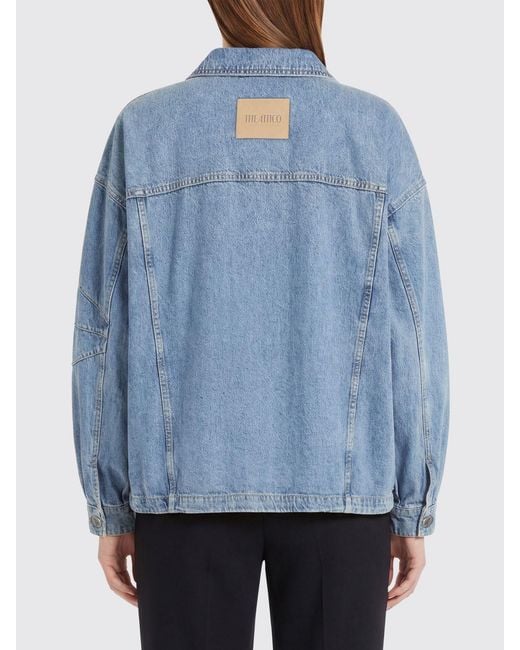 The Attico Blue Denim Jacket