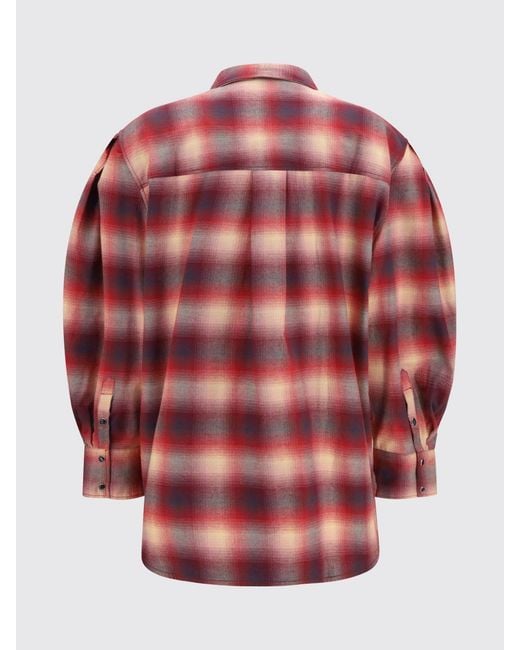 Ganni Red Shirt