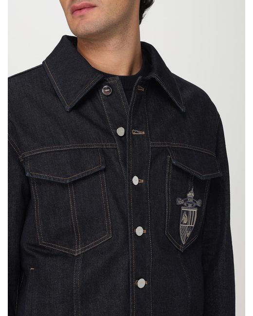 Fendi Blue Crest Jacket for men