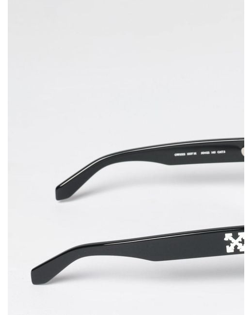Off-White c/o Virgil Abloh Multicolor Virgil Rectangular Acetate Sunglasses With Arrow Logo for men