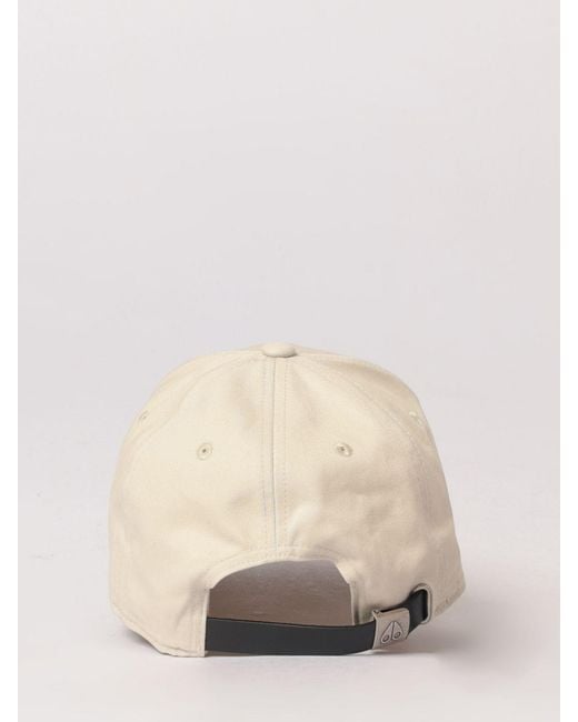 Moose Knuckles Natural Cotton Hat for men