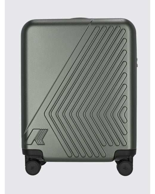 K-Way Gray Travel Bag for men