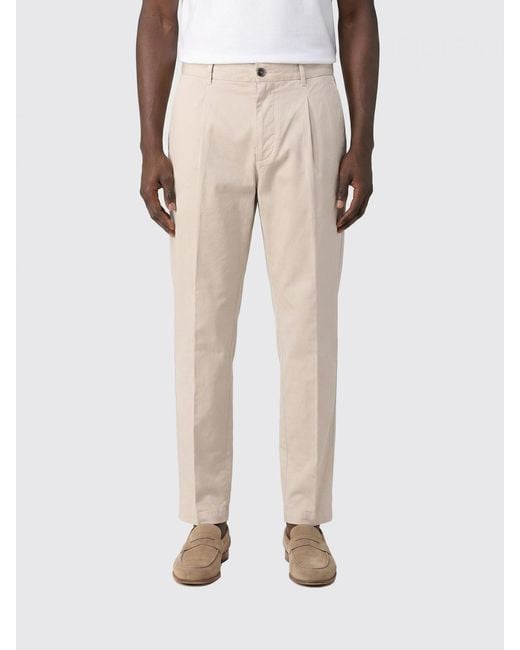 Eleventy Natural Linen Blend Chino Trousers for men