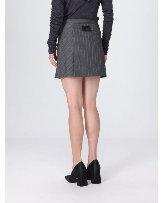 Pinko Gray Skirt