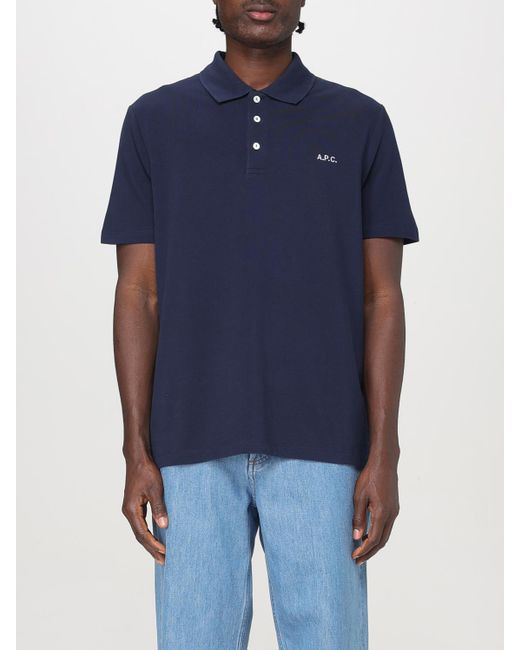 A.P.C. Polo Herren in Blue für Herren