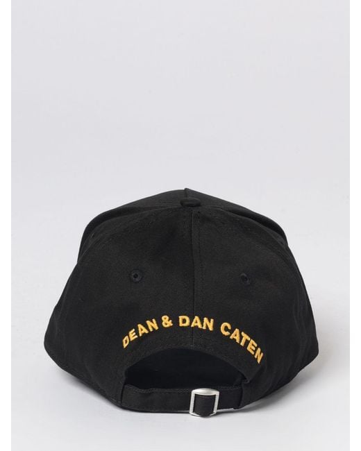 DSquared² Baumwollmütze Mit Logo in Black für Herren