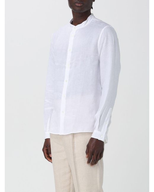 Camisa Brunello Cucinelli de hombre de color White