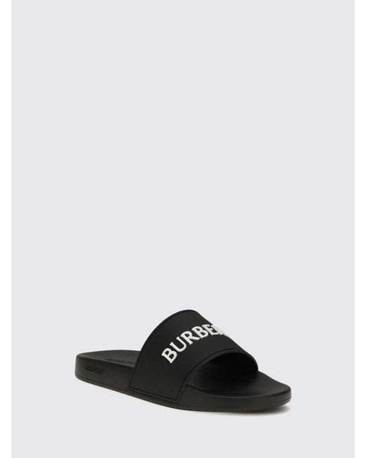 Burberry Black Heeled Sandal