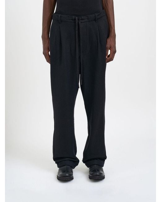 Andrea Ya'aqov Black Pants for men