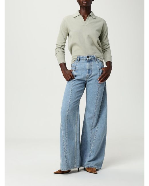 Maison Margiela Blue Flared Denim Jeans