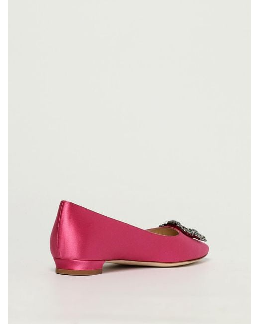Manolo Blahnik Pink Shoes