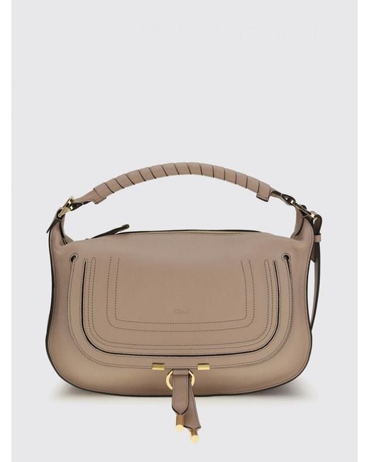 Chloé Brown ChloÉ Marcie Small Ledertasche