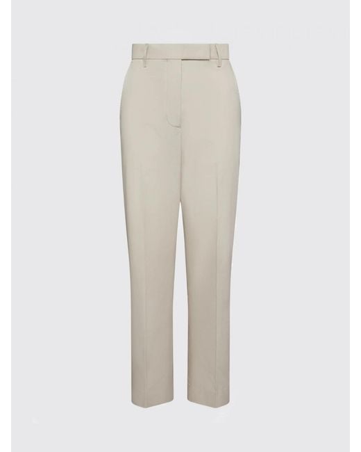 Thom Browne Natural Cotton Tailored Trousers