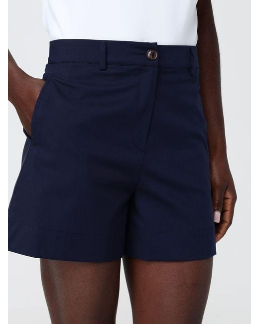 Hanita Blue Twill Chino Shorts