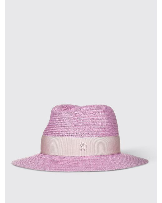 Maison Michel Pink Hat