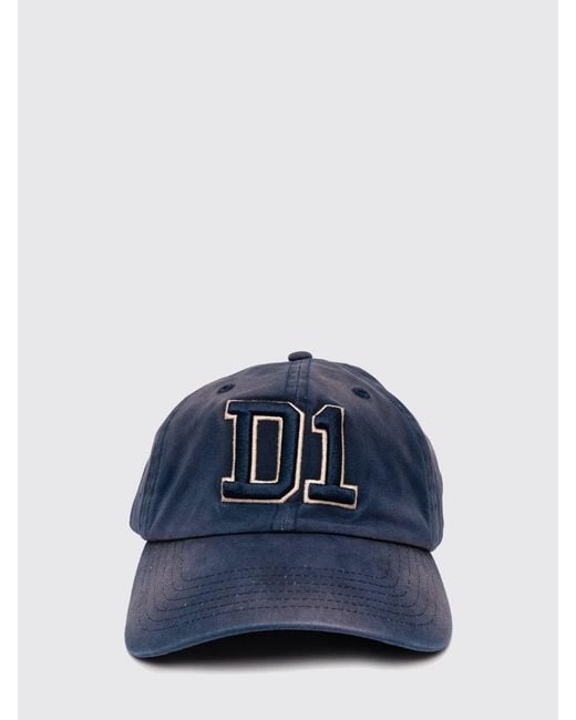 Cappello Da Baseball Con Logo di D1 Milano in Blue da Uomo