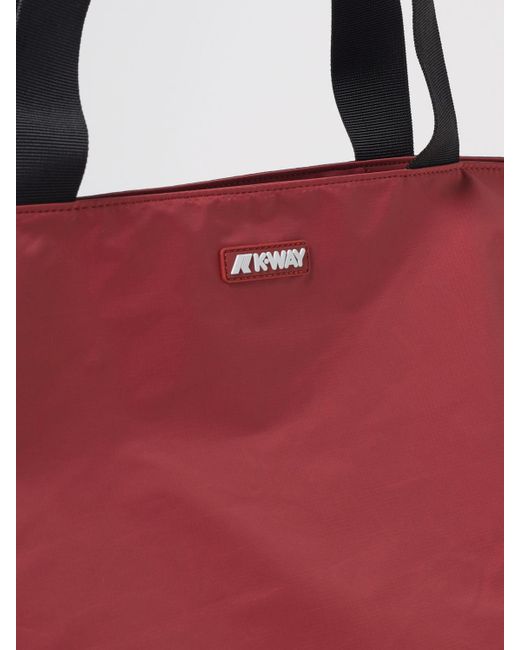 K-Way Red Schultertasche Damen