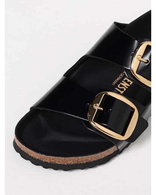 Birkenstock Black Arizona Big Buckle Sandals