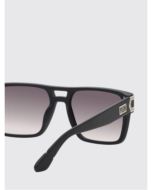 Philipp Plein Gray Sunglasses for men