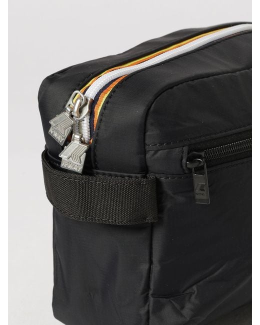 K-Way Black Mini Bag for men