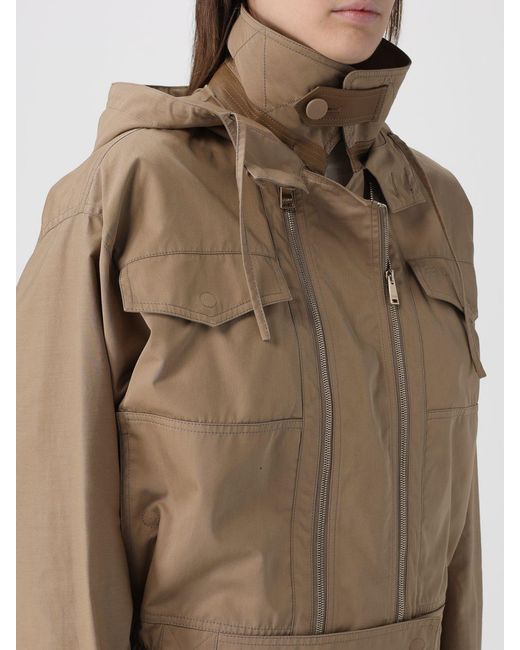 Fendi Brown Cotton Blend Jacket