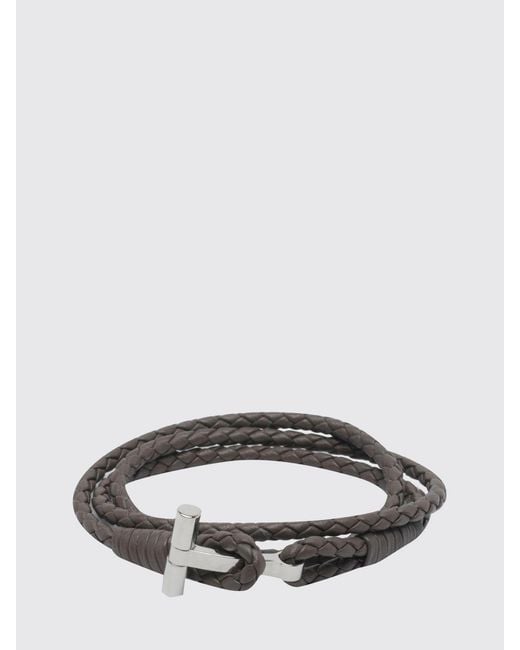 Bracciale Multifilo di Tom Ford in Gray da Uomo