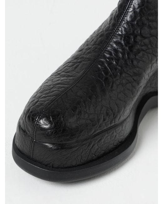 McQueen Black Wave Skull Embossed Mules