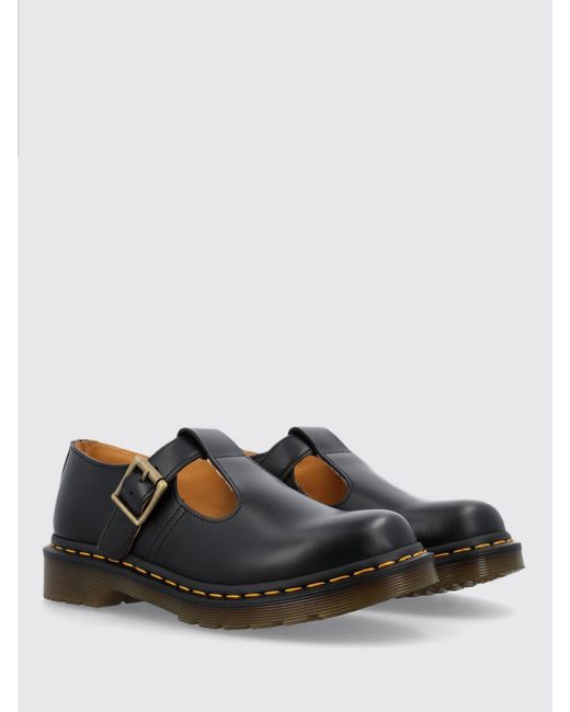 Dr. Martens Black Flat Shoes