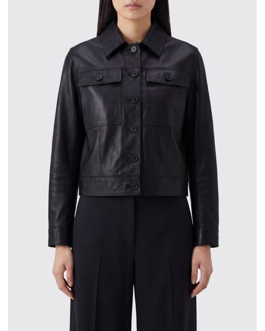 Salvatore Santoro Black Leather Jacket