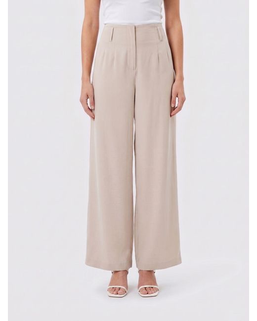 FEDERICA TOSI Pink Tailored Crepe Trousers
