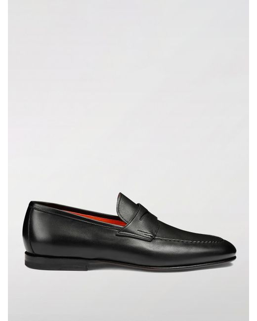 Santoni Mokassins Herren in Black für Herren