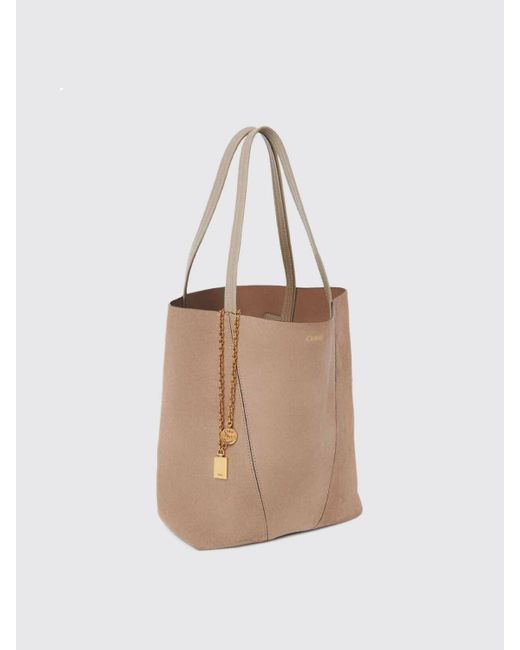 Chloé Natural Spin Tote Tasche