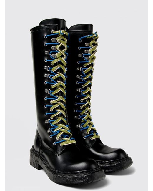 CAMPERLAB Black Vamonos Leather Boot for men