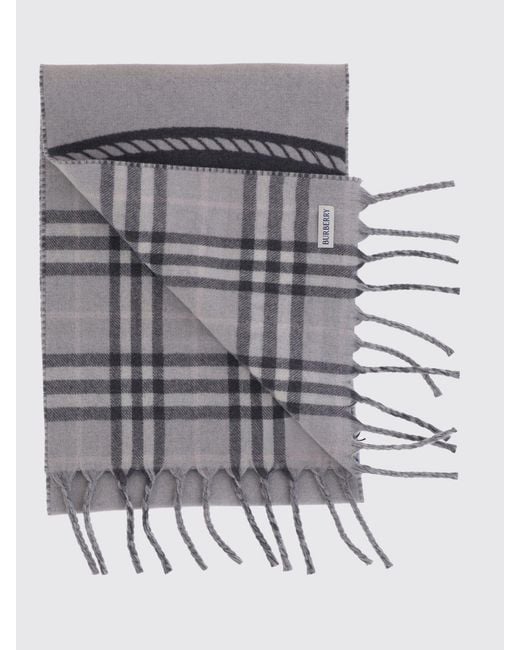 Sciarpa Donna di Burberry in Gray