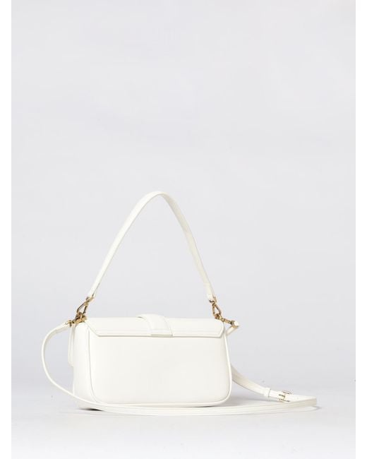 Just Cavalli White Faux Leather Bag