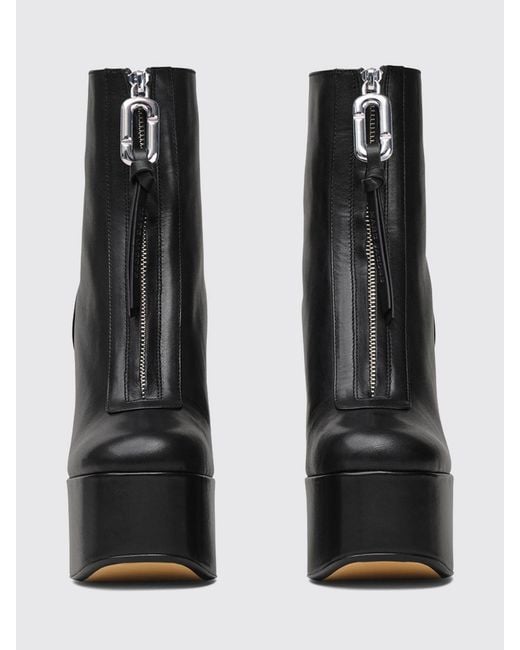 Marc Jacobs Black Flat Ankle Boot