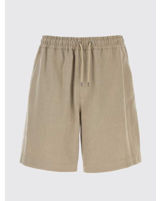 Giorgio Armani Natural Linen Shorts for men