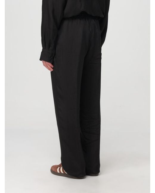 MSGM Black Trousers for men