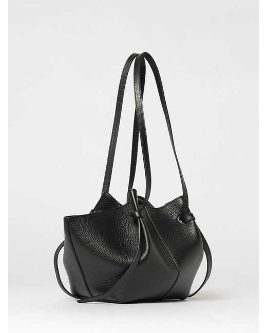 Yuzefi Black Mochi Leather Bag