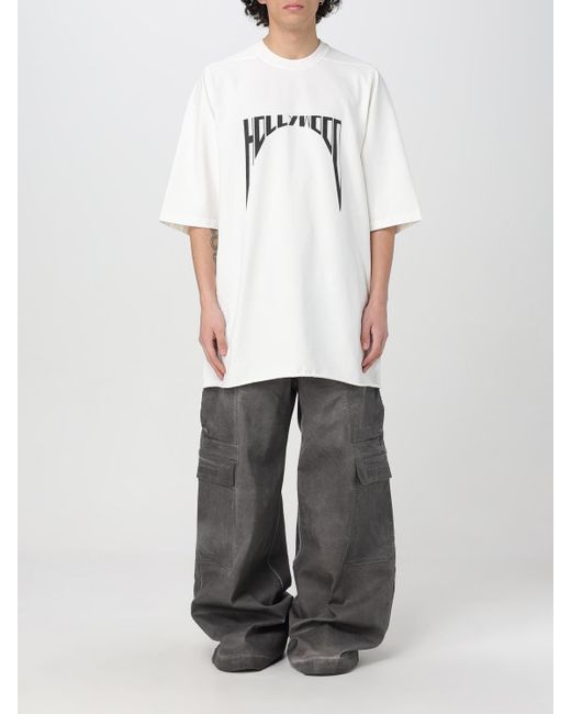 Camiseta Hombre Rick Owens de hombre de color White