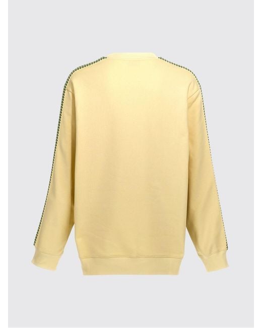 Lanvin Yellow 'brodé Side Curb' Sweatshirt for men