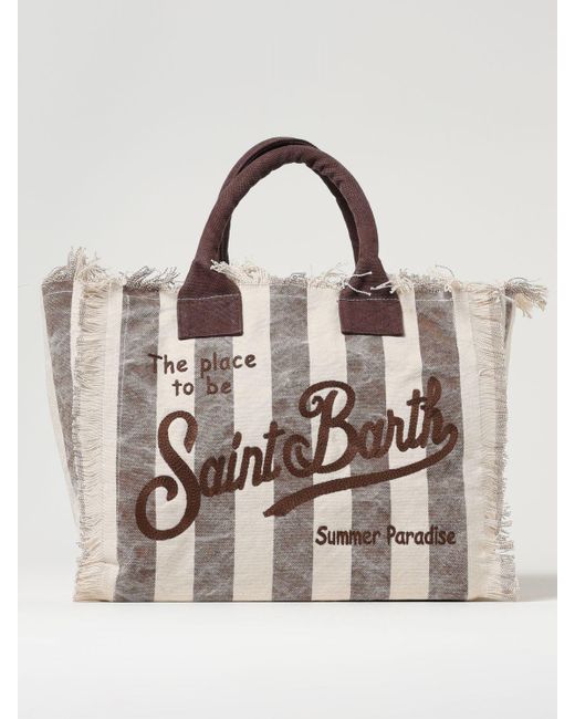 Borsa A Mano Donna di Mc2 Saint Barth in Natural