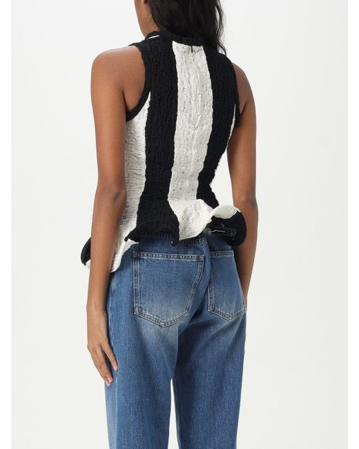 Top di MSGM in Blue