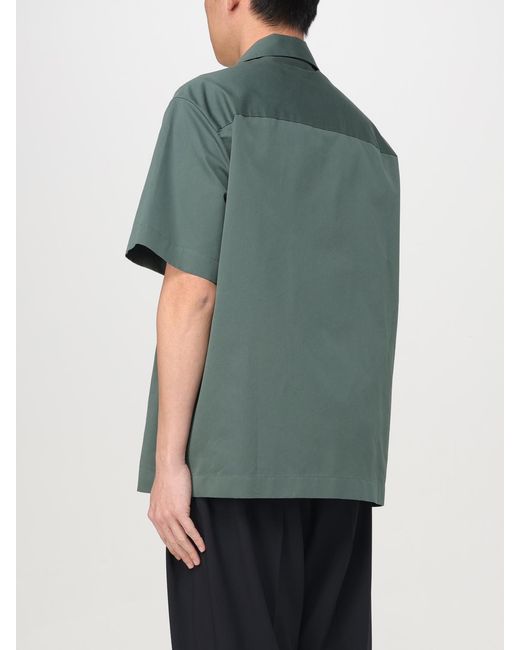 Jil Sander Green Shirt for men