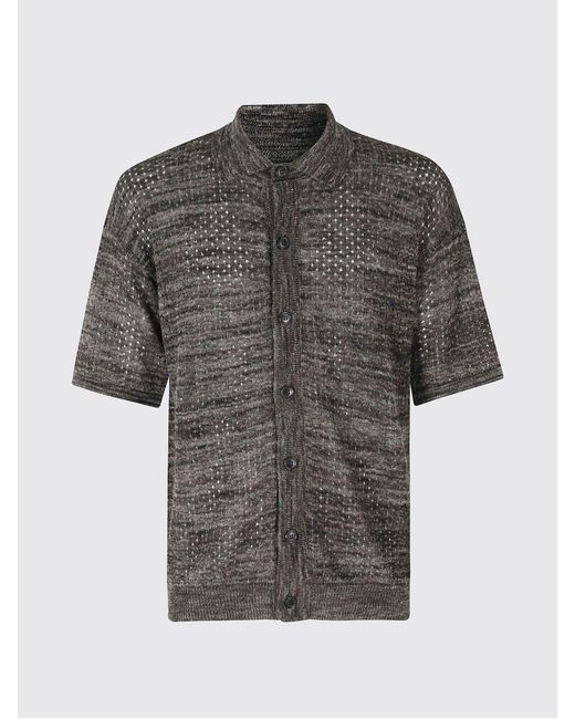 Roberto Collina Gray Shirt for men