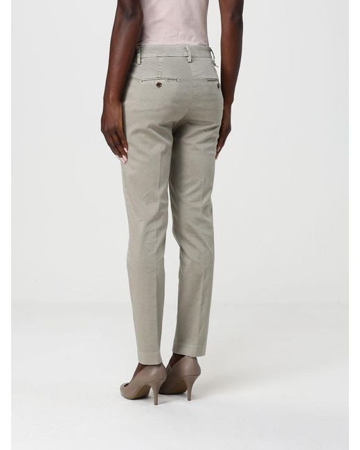 Mason's Natural Stretch Cotton Slim Fit Trousers